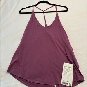 Lululemon Athletica Mauve Strappy Tank Top